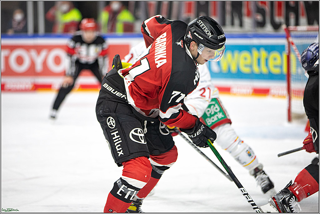 PENNY DEL; Koelner Haie- Duesseldorfer EG; Koeln, 16.01.2022